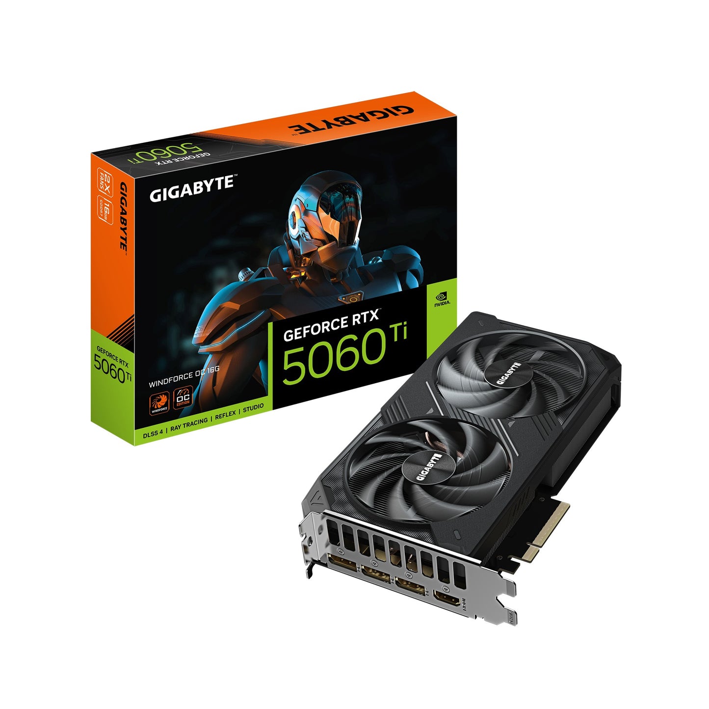 Gigabyte GeForce RTX 5060 Ti Windforce Oc - PCI - Express - Grafikkarte