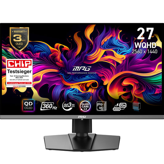 MSI Mpg 271Qrxde Qd - Oled Gaming Monitor - 67,3 cm - Monitor