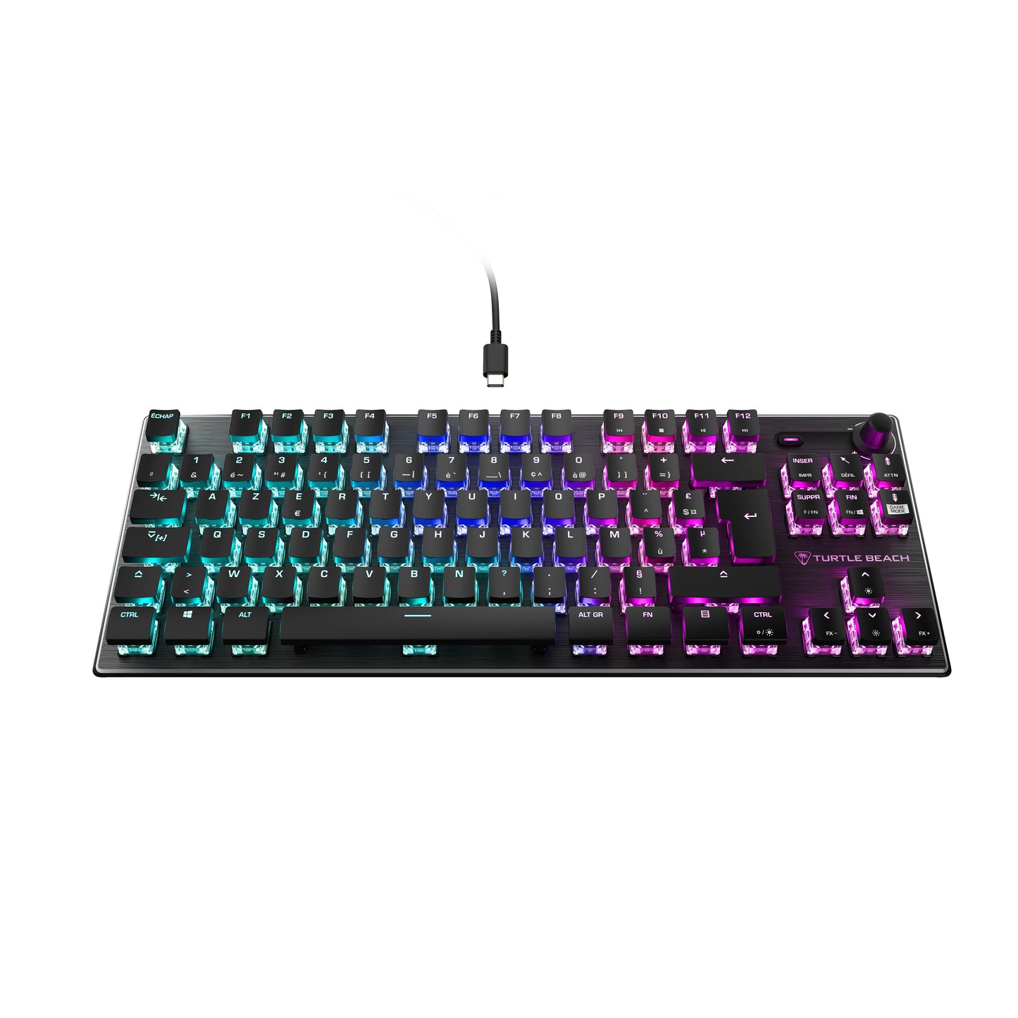 Turtle Beach Vulcan Tkl AIMO Gaming Red Switch - QWERTZ - Tastatur