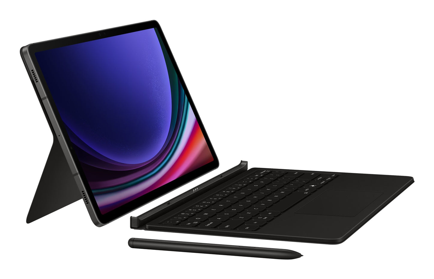 Samsung EF - DX725 Book Cover Keyboard für Galaxy Tab S9/9 FE/S10 FE lite - QWERTZ - Tastatur