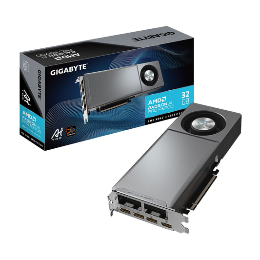 Gigabyte Radeon Ai Pro R9700 Top - PCI - Express - Grafikkarte