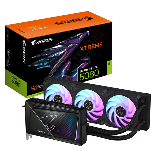 Gigabyte Aorus GeForce RTX 5080 Xtreme Waterforce - PCI - Express - Grafikkarte