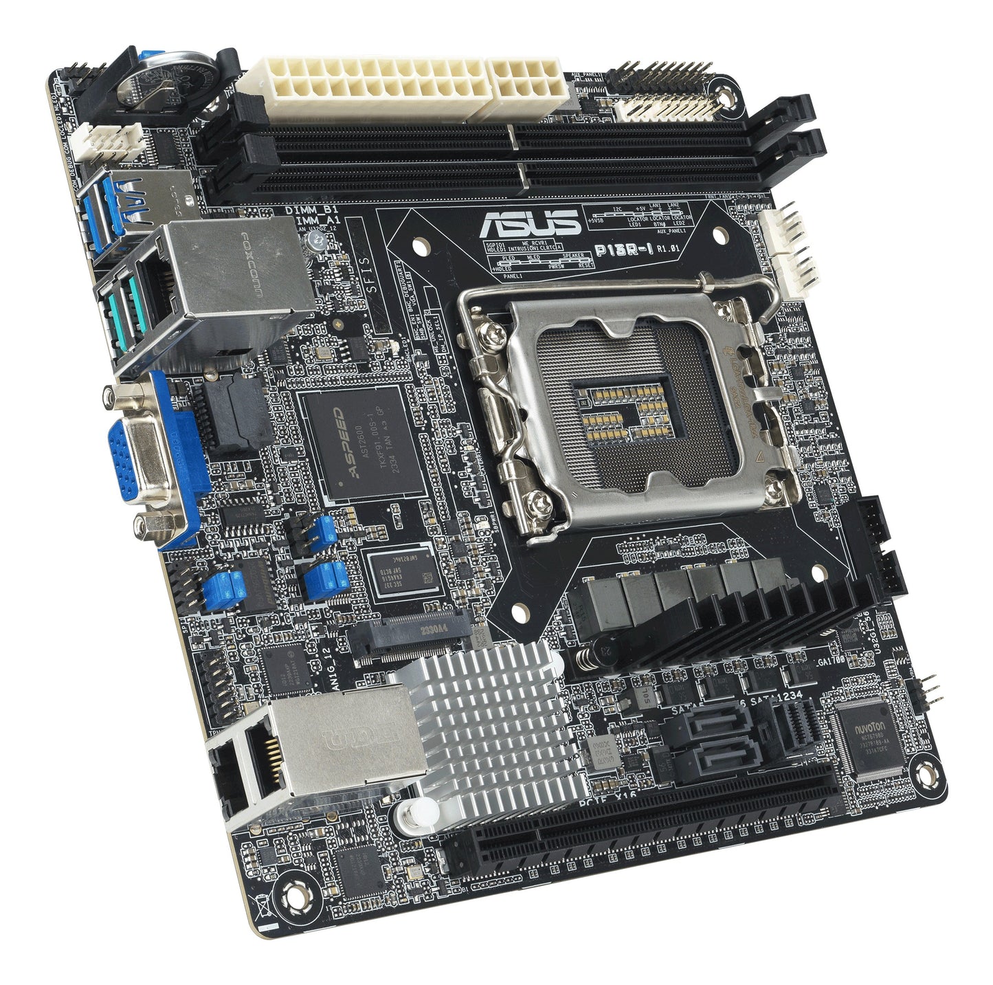 ASUS P13R - I Intel C262 Lga 1700 mini Itx - Intel Sockel 1700 (Core i) - Mainboard
