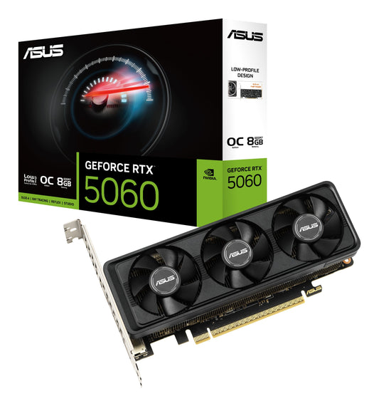 ASUS GeForce Rtx 5060 OC Lp Brk Gddr7 2xHDMI 1xDP - PCI - Express - Grafikkarte