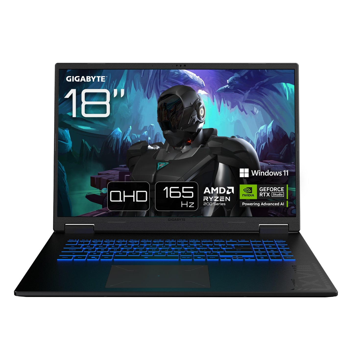 Gigabyte GAMING A18 3VHK3DEC64SH - 18" QHD - Ryzen 7 260 - 3,8 GHz - 1.000 GB - Notebook
