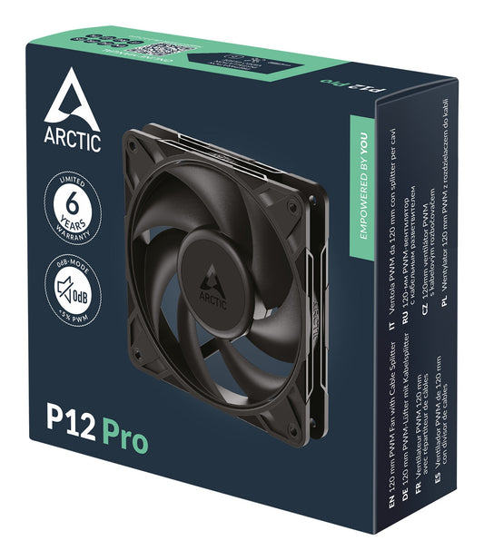 Arctic P12 Pro Gehäuseluefter - Gehäuse - 25 dB - Kühler