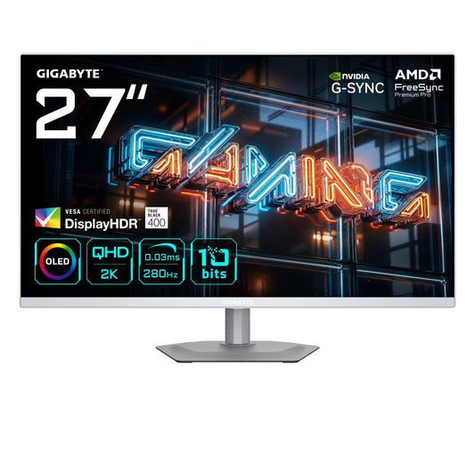 Gigabyte MO27Q2A ICE 27" QD - OLED QHD - 68,6 cm - 27" - Monitor