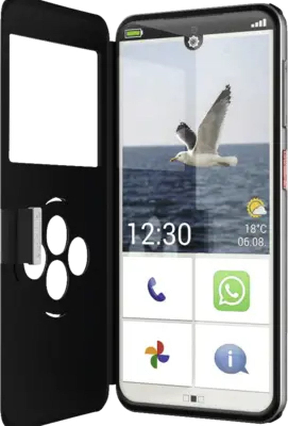Emporia SMART.8 Schwarz - Mobiltelefon