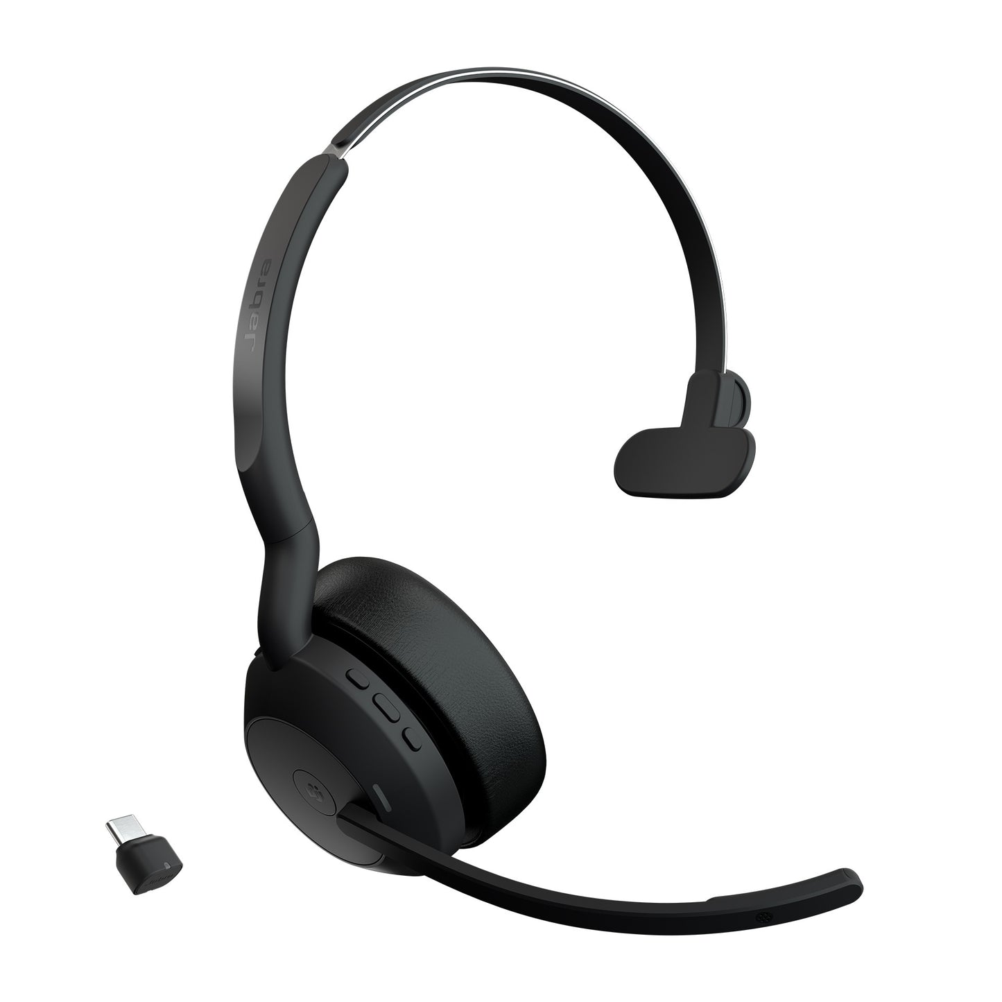 Jabra Evolve2 55 - Kabellos - Büro/Callcenter - 20 - 20000 Hz - 76 g - Kopfhörer - Schwarz - Headset