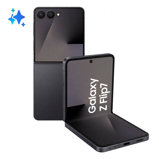 Samsung Galaxy Z Flip 7 Jet Black - 256 GB - Mobiltelefon