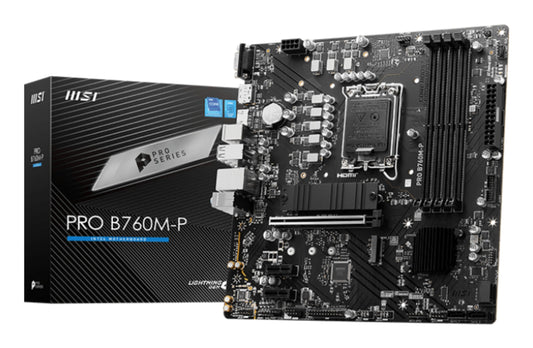 MSI PRO B760M - P - mATX - Mainboard