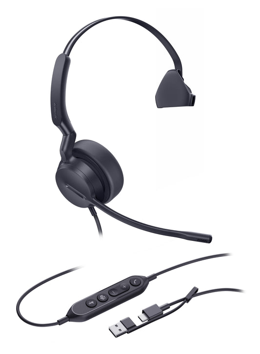 Yealink Headset UH42 Mono Teams USB - C/A - 20 KHz - Headset