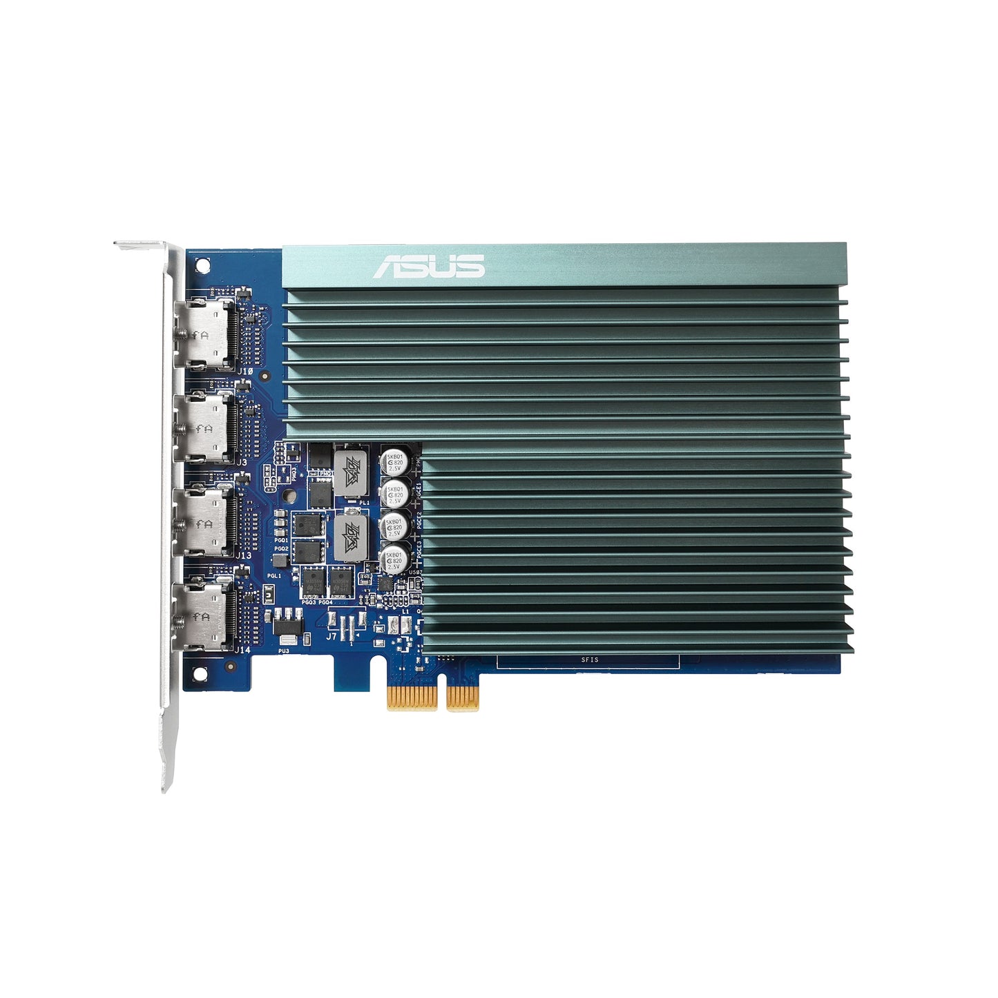 ASUS GT730 - 4H - SL - 2GD5 - GeForce GT 730 - 2 GB - GDDR5 - 5010 MHz - 3840 x 2160 Pixel - PCI Express x1 - Grafikkarte