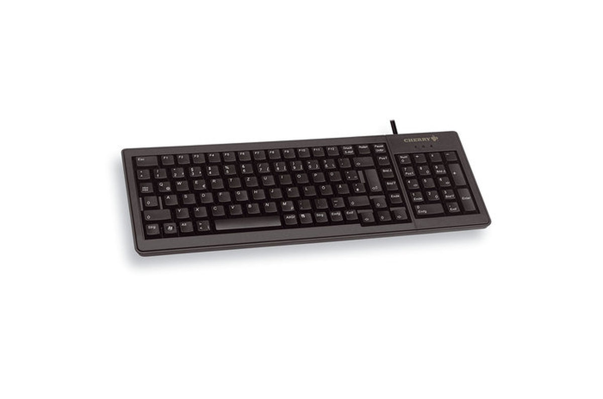 Cherry XS G84 - 5200 COMPACT KEYBOARD - Kabelgebunden - USB/PS2 - Schwarz (QWERTZ - DE) - Volle Größe (100%) - Kabelgebunden - USB - QWERTZ - Schwarz - Tastatur