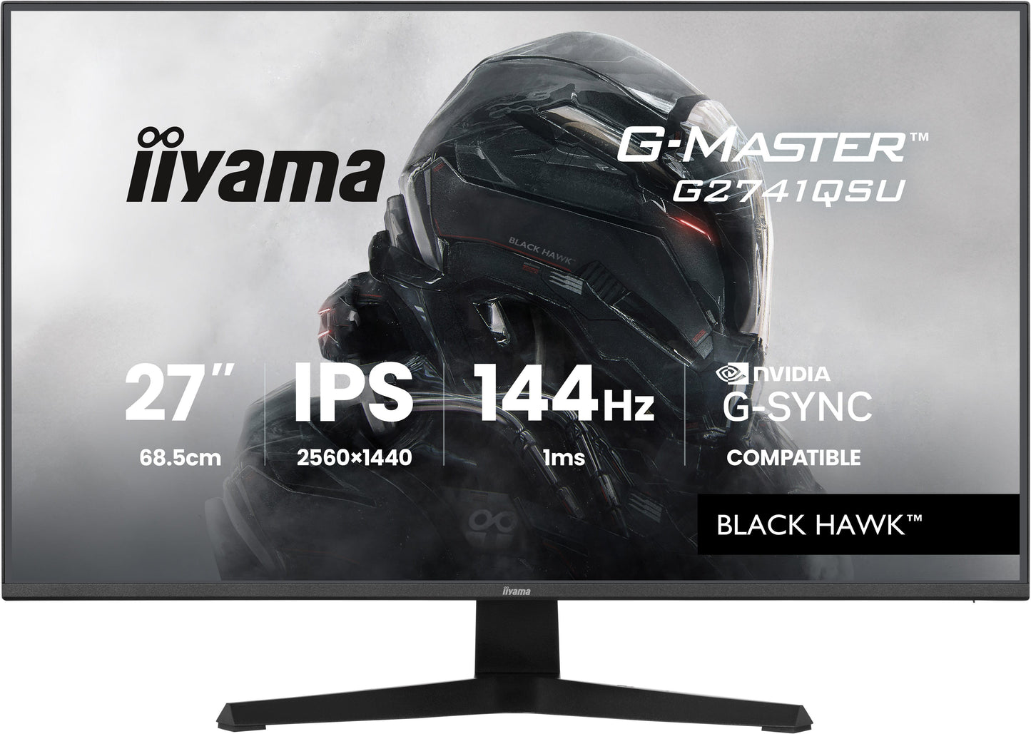 Iiyama G - Master Black Hawk G2741QSU - B1 27" - 68,6 cm - Monitor