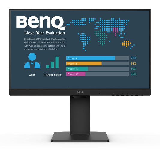 BenQ BL2486TC - LED - 60.5 cm (23.8") - 1920 x 1080 Full HD (1080p) - Monitor