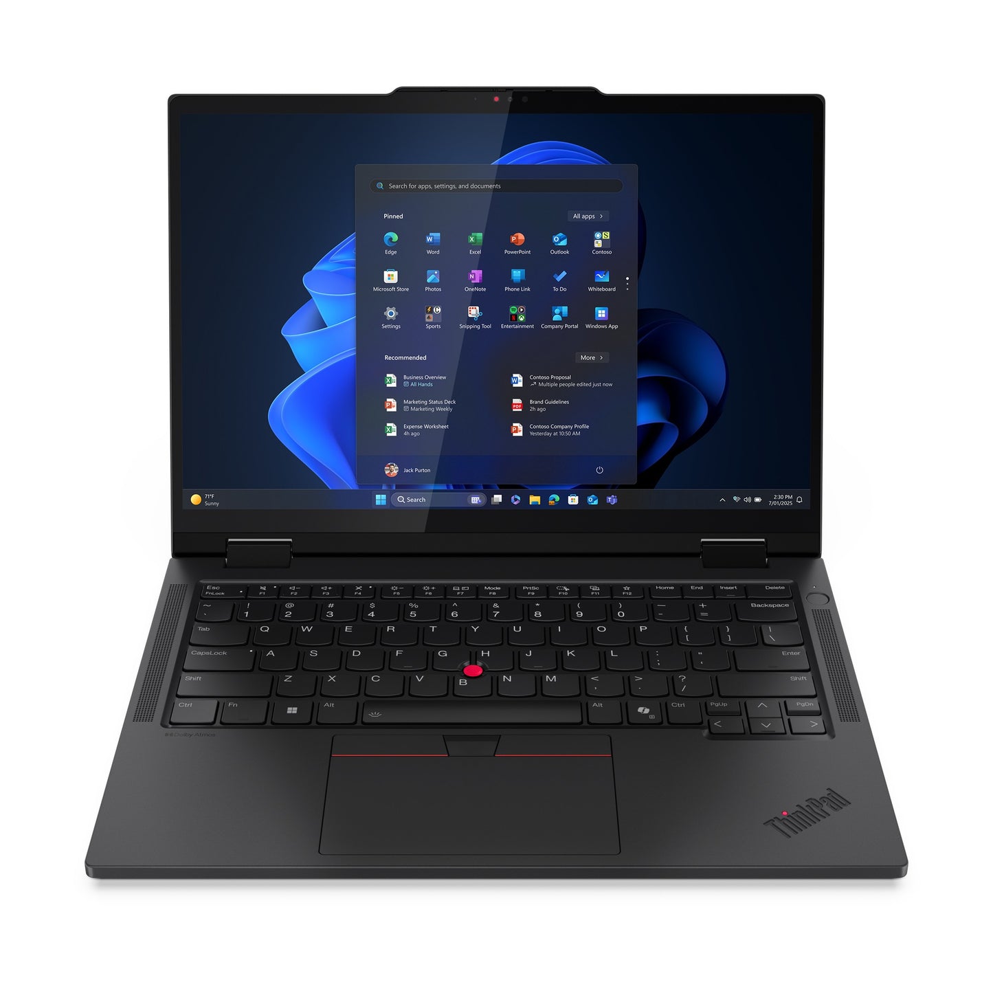 Lenovo ThinkPad T14s - 14" Convertible - Core Ultra 5 4,8 GHz 35,6 cm - Notebook