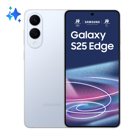 Samsung Galaxy S25 Edge Titanium Icyblue EU - 512 GB - Mobiltelefon