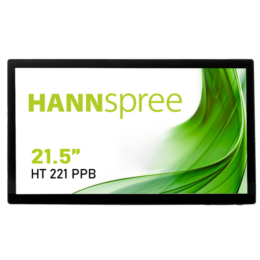Hannspree HT 221 PPB - 54,6 cm (21.5") - 1920 x 1080 Pixel - Full HD - LED - 4 ms - Schwarz - Monitor