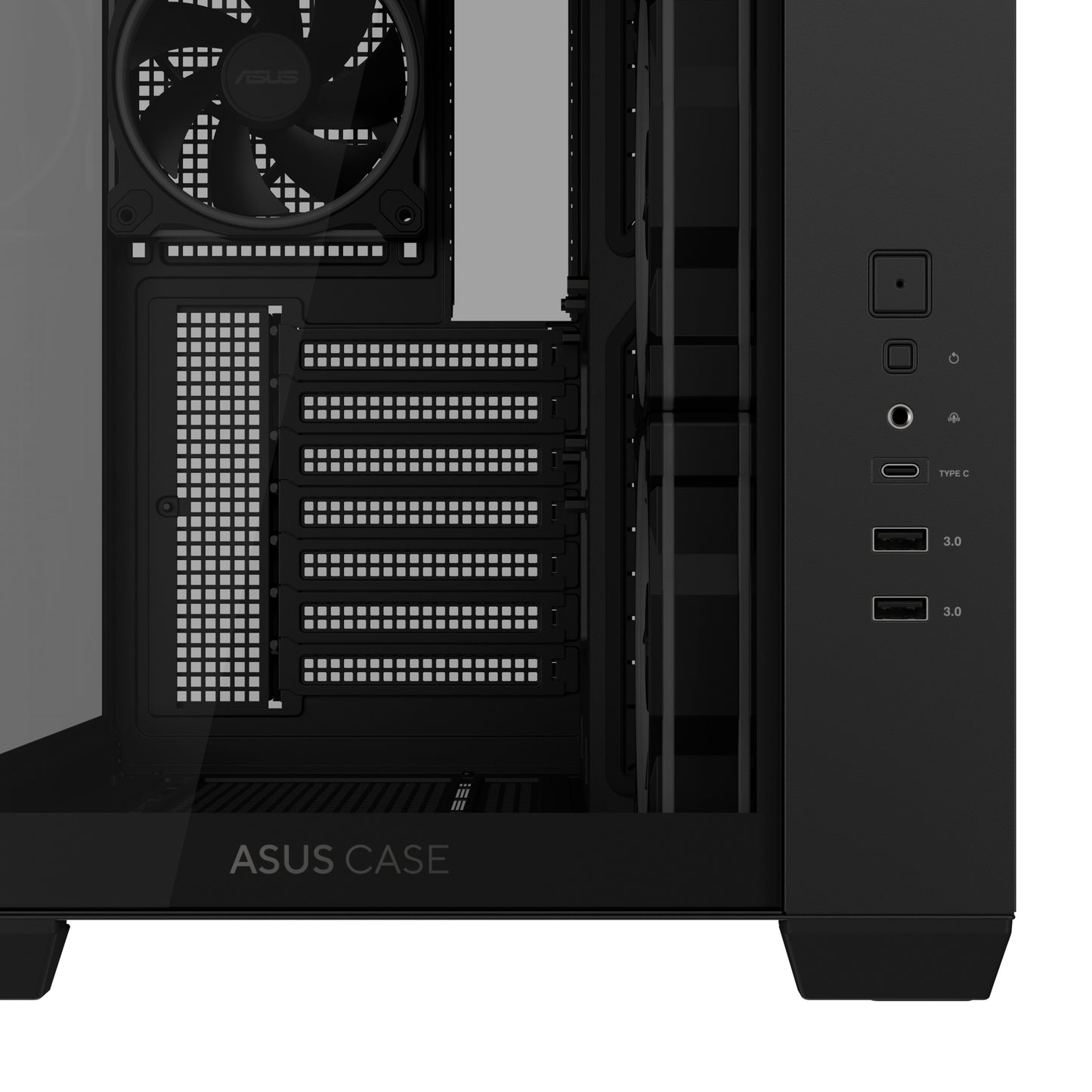 ASUS A32 Plus TG ARGB Black - ATX - Gehäuse