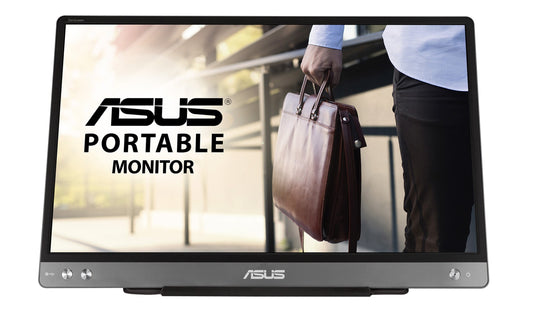 ASUS MB14AC - 35,6 cm (14 Zoll) - 1920 x 1080 Pixel - Full HD - LED - 5 ms - Grau - Monitor