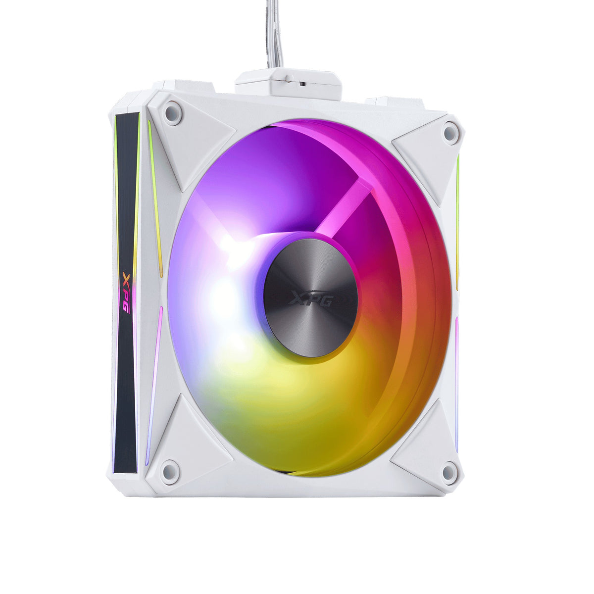 XPG Lüfter Hurricane MAG 120 120mm ARGB PWM Fan 4er Pack WH retail - 23,36 dB - 2.000 rpm - Kühler