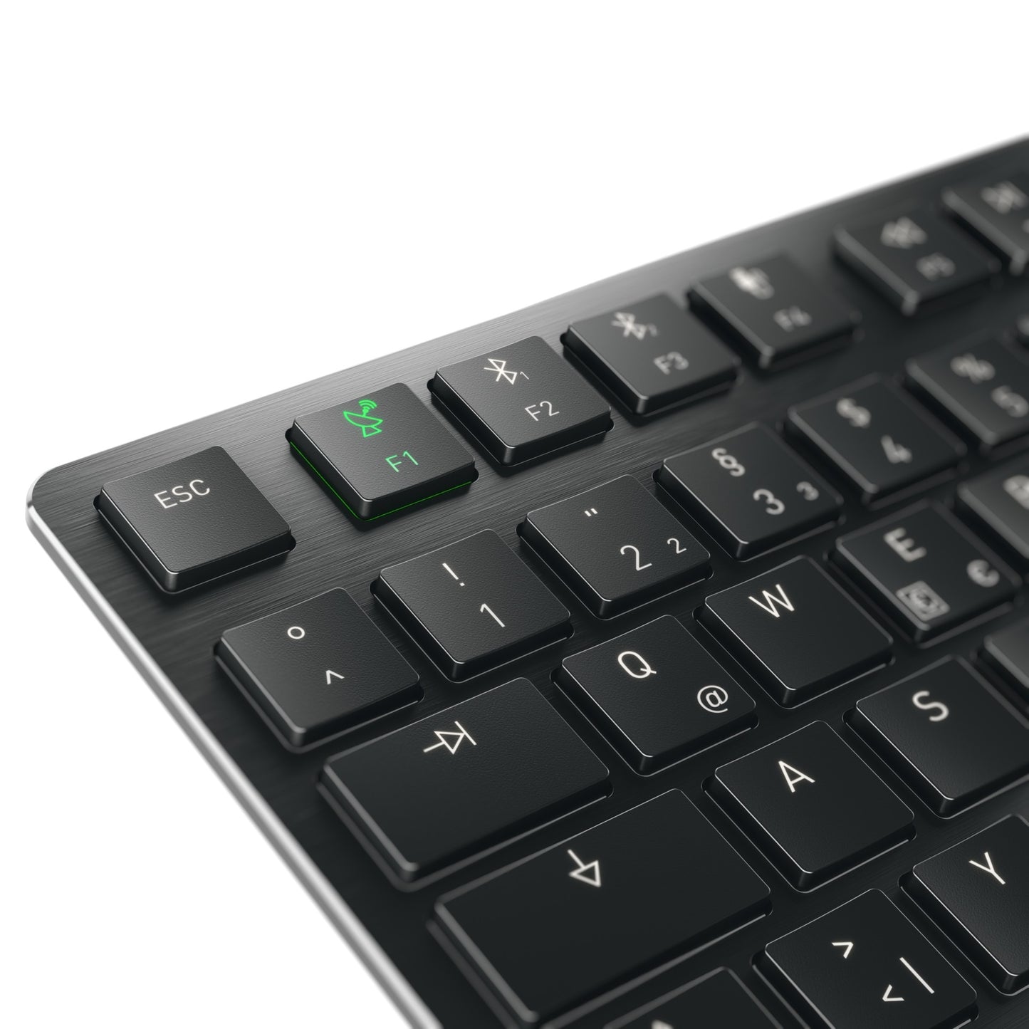 Cherry Kw X Ulp 2.0 Mini Keyboard black 2.4GHz BT5.2 QWERTZ DE - 84 Tasten - Tastatur