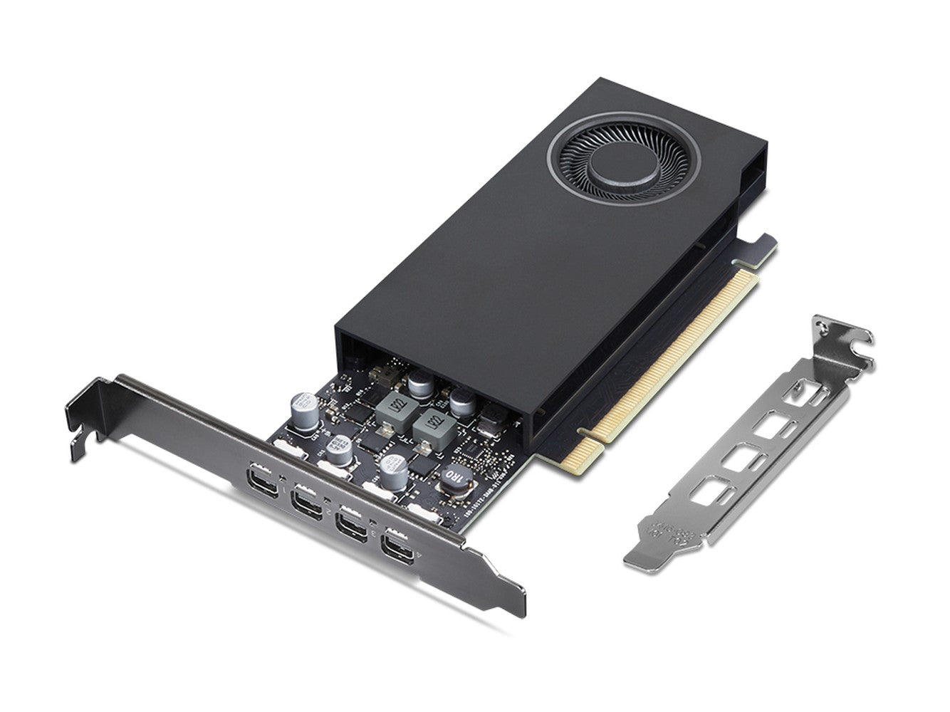 NVIDIA RTX A400 - Scheda grafica - RTX A400 - 4 GB GDDR6 - PCIe 4.0 x8 - 4 x Mini DisplayPort - Grafikkarte