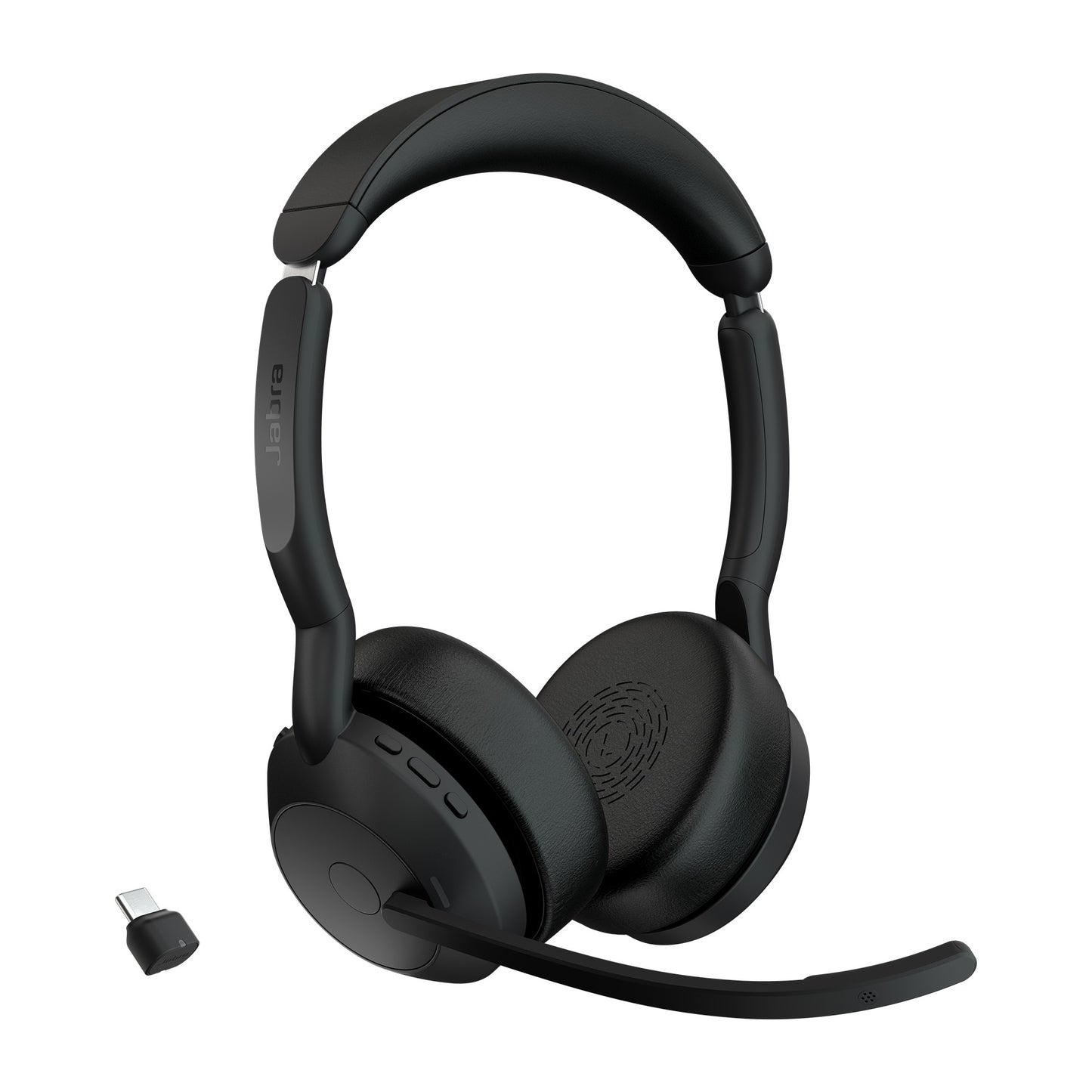 Jabra Evolve2 55 - Kabellos - Büro/Callcenter - 20 - 20000 Hz - 130 g - Kopfhörer - Schwarz - Headset