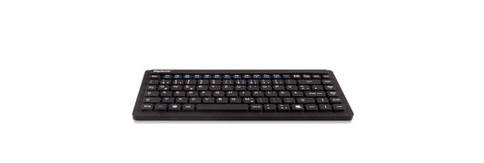 KeySonic KSK - 3230IN (UK) Mini - Industrie Tastatur - USB - schwarz - wasserdicht IP68 - Mini - Kabelgebunden - USB - QWERTY - Schwarz - Tastatur