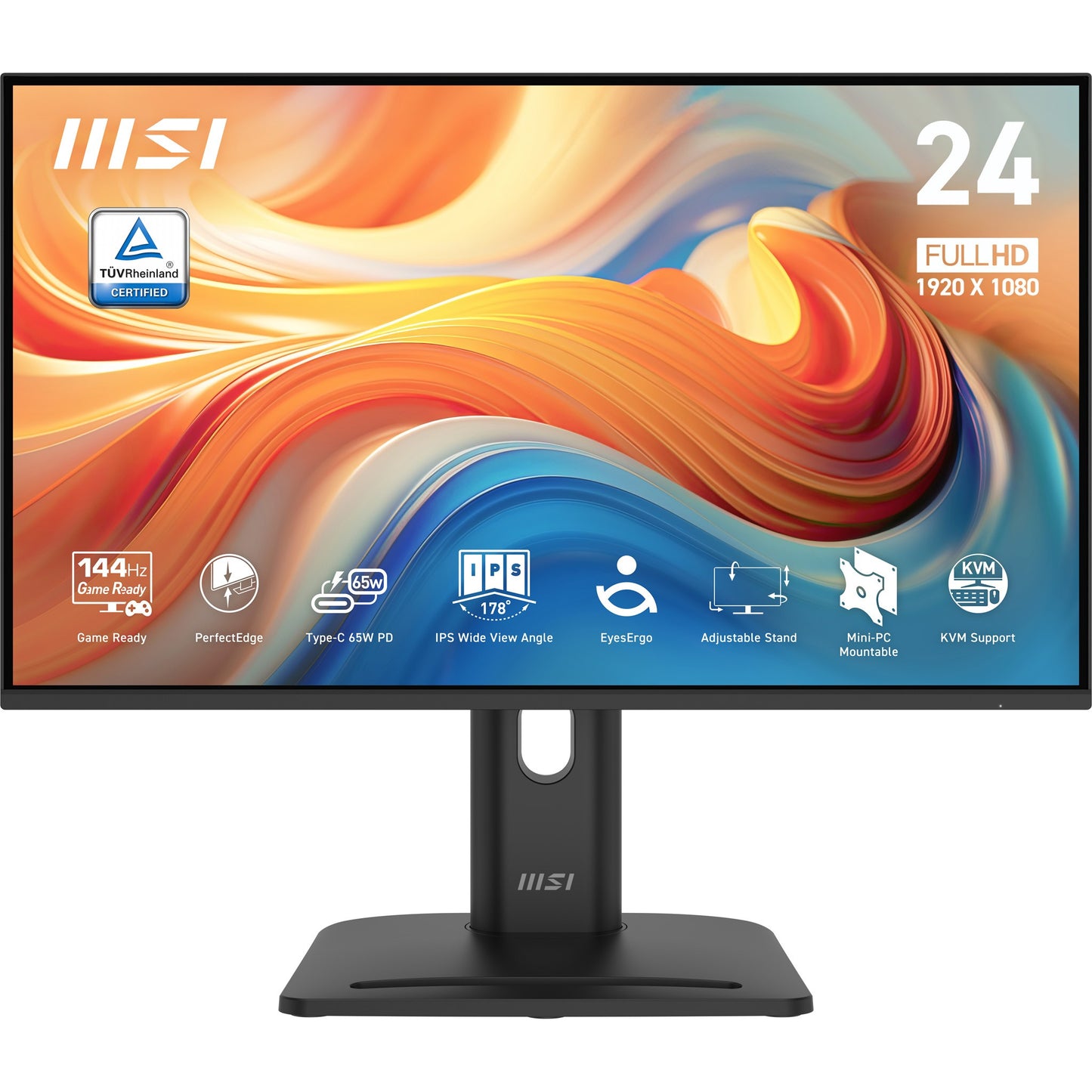 MSI PRO MP245PHG E14 FHD 16 9 IPS DP - 60,5 cm - Monitor