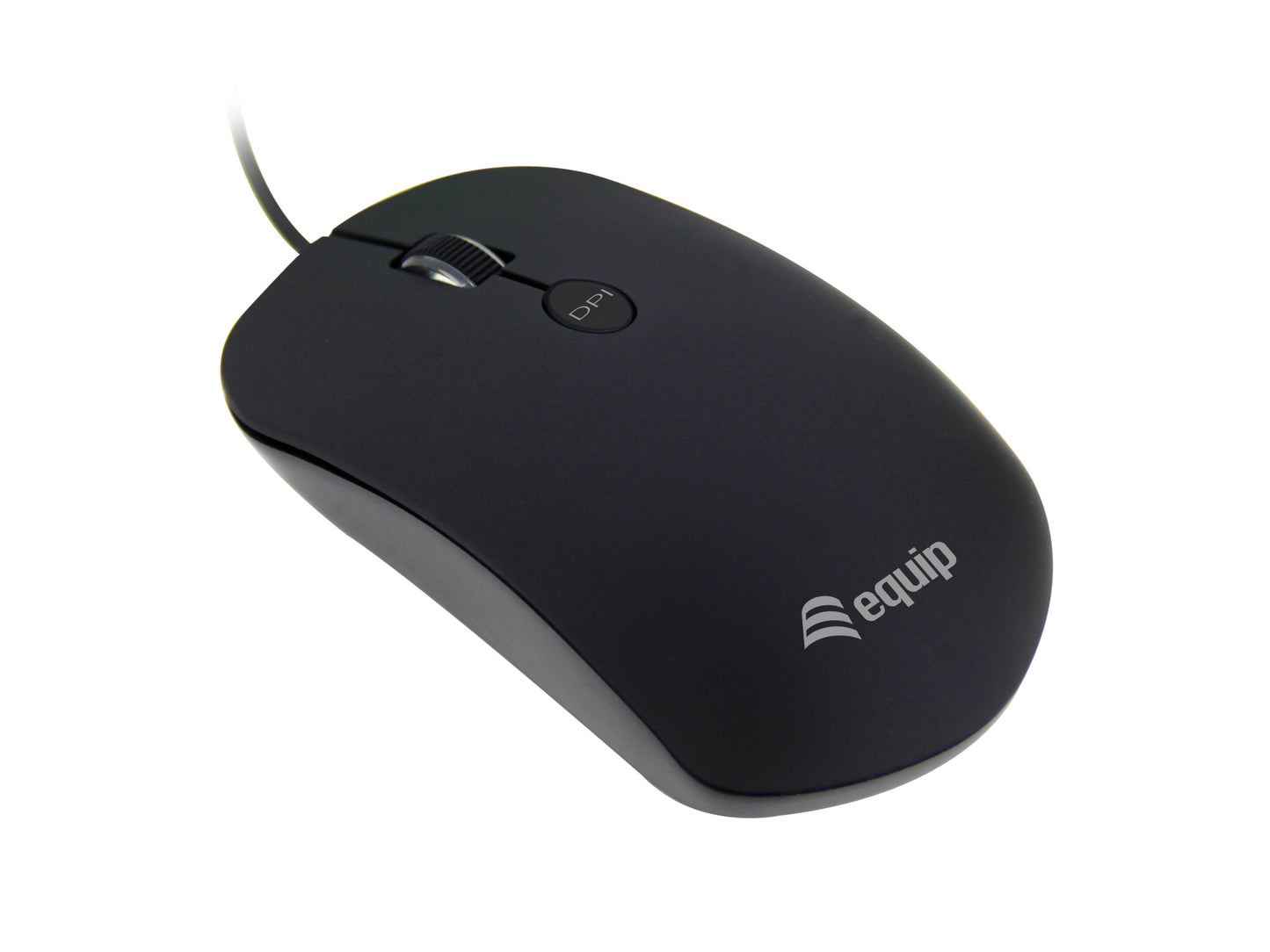 Equip USB - Komfortmaus - Beidhändig - Optisch - USB Typ - A - 1600 DPI - Schwarz - Maus
