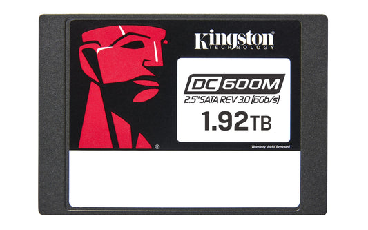 Kingston 1920G DC600M (gemischte Nutzung) 2,5" Enterprise SATA SSD - 1,92 TB - 2.5" - 560 MB/s - 6 Gbit/s - SSD