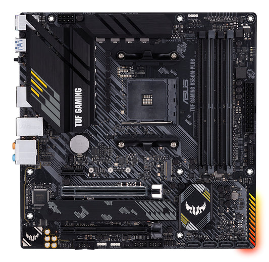 ASUS TUF GAMING B550M PLUS - AMD - Sockel AM4 - AMD Ryzen 3000 Series - DDR4 - SDRAM - 128 GB - DIMM - Mainboard