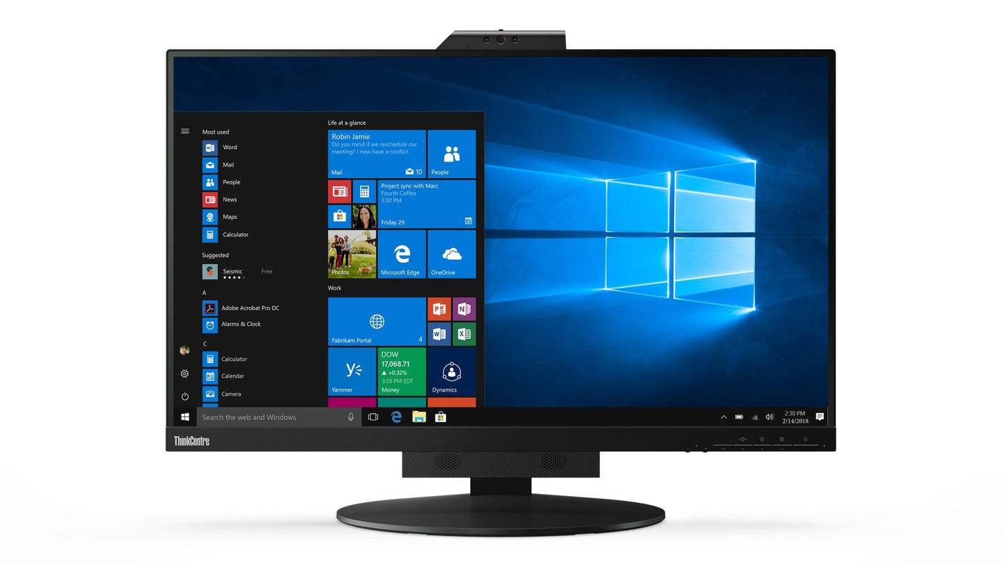 Lenovo 11JHRAT1EU - 68,6 cm (27") - 2560 x 1440 Pixel - Quad HD - LED - 14 ms - Schwarz - Monitor