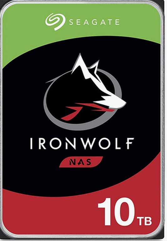 Seagate IronWolf ST10000VN000 - 10 TB - 7200 RPM - 256 MB - 3.5" - Serial ATA III - Festplatte