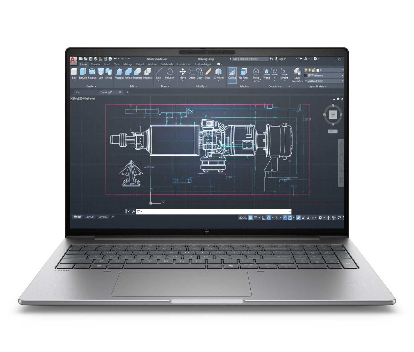 HP ZBook 8 G1i Intel Core Ultra 7 - 7 - Core Ultra 7 - Notebook