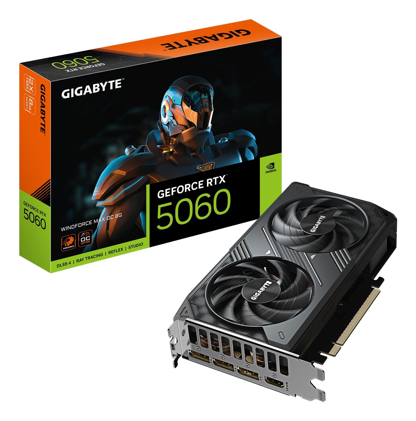 Gigabyte GeForce RTX 5060 Windforce Max Oc - PCI - Express - Grafikkarte