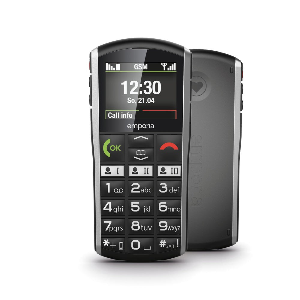 Emporia SIMPLICITY - 1.200 mAh - 5,08 cm - Mobiltelefon