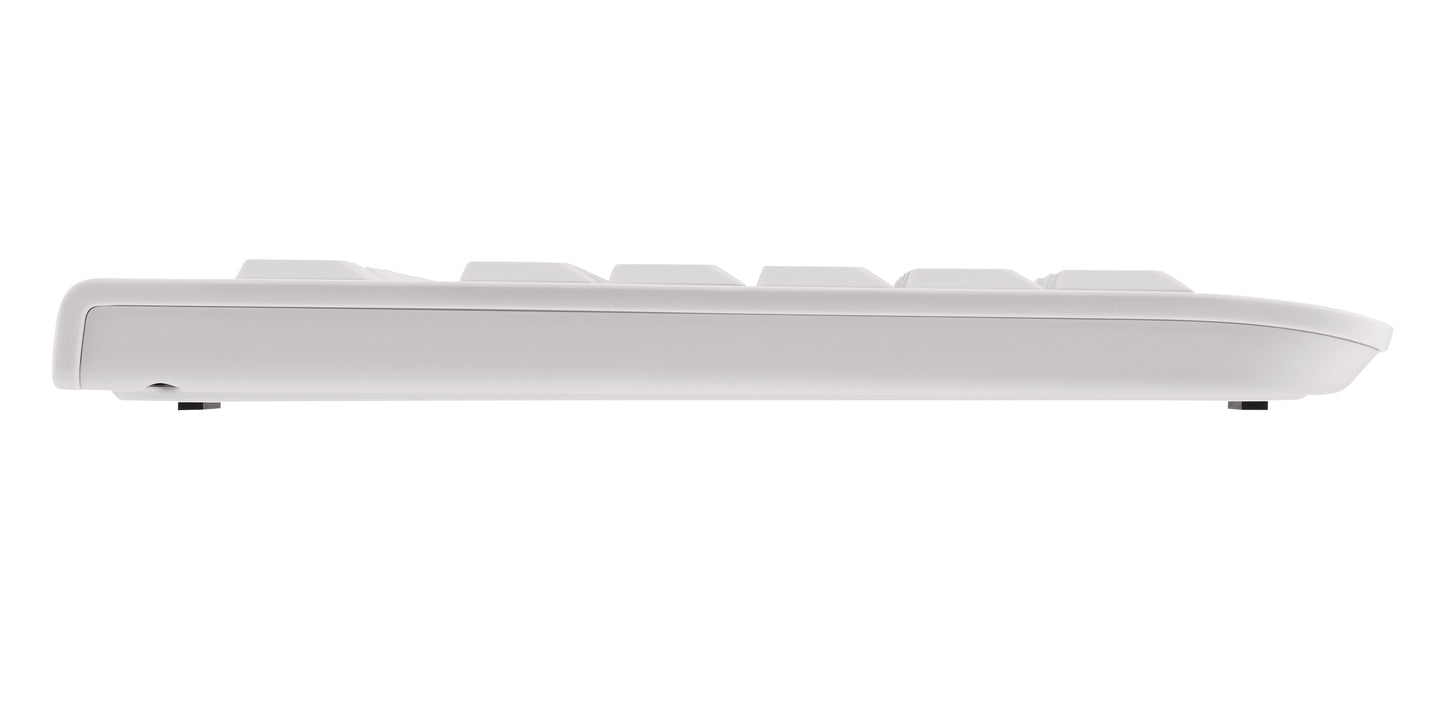 Cherry KC 1000 - Laser - QWERTY - Grau - Tastatur