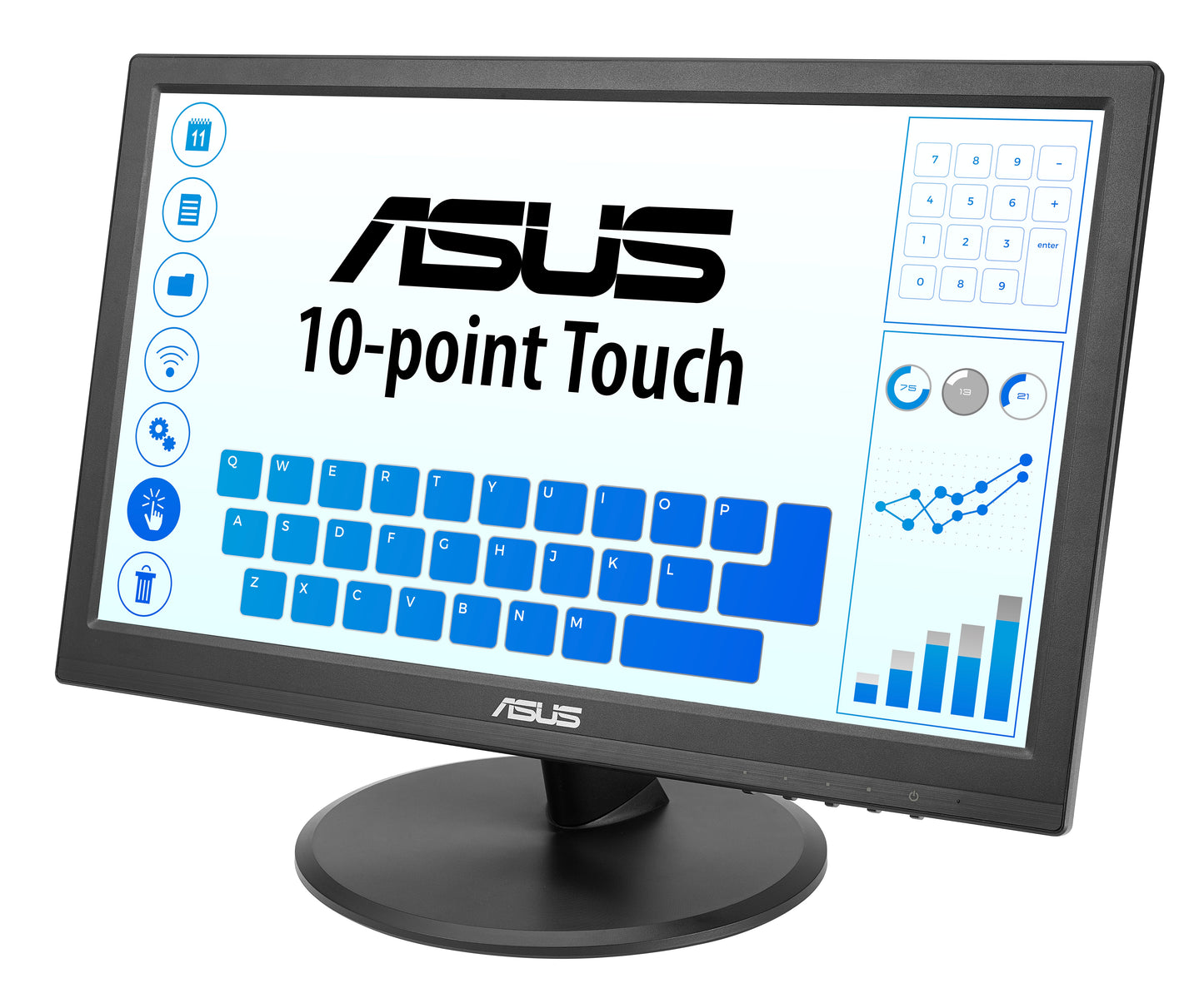 ASUS Vt169He Touch Monitor 16" - 40,6 cm - Monitor