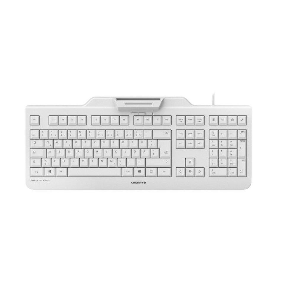 Cherry JK - A0400CH - 0 - Volle Größe (100%) - Kabelgebunden - USB - Mechanischer Switch - QWERTZ - Grau - Tastatur