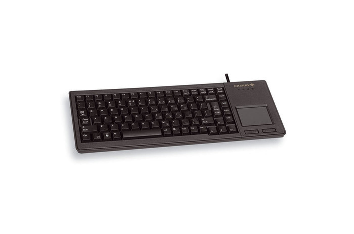 Cherry XS Touchpad - Volle Größe (100%) - Kabelgebunden - USB - QWERTY - Schwarz - Tastatur