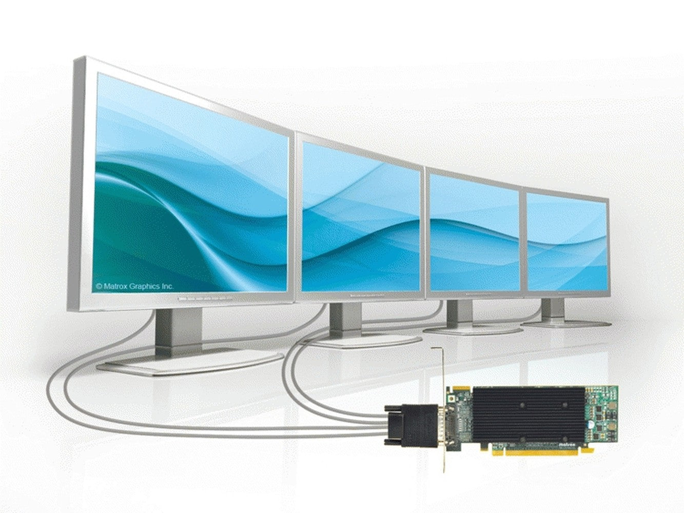 Matrox M9140 - E512LAF - M9140 - 0,5 GB - GDDR2 - 1920 x 1200 Pixel - PCI Express x16 - Grafikkarte