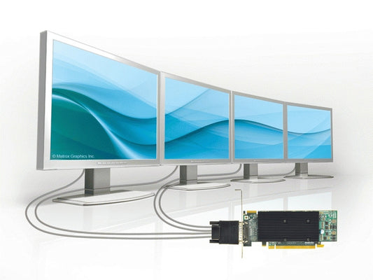 Matrox M9140 - E512LAF - M9140 - 0,5 GB - GDDR2 - 1920 x 1200 Pixel - PCI Express x16 - Grafikkarte