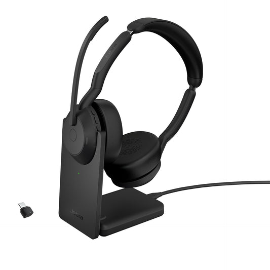 Jabra Evolve2 55 - Verkabelt & Kabellos - Büro/Callcenter - 20 - 20000 Hz - 130 g - Kopfhörer - Schwarz - Headset