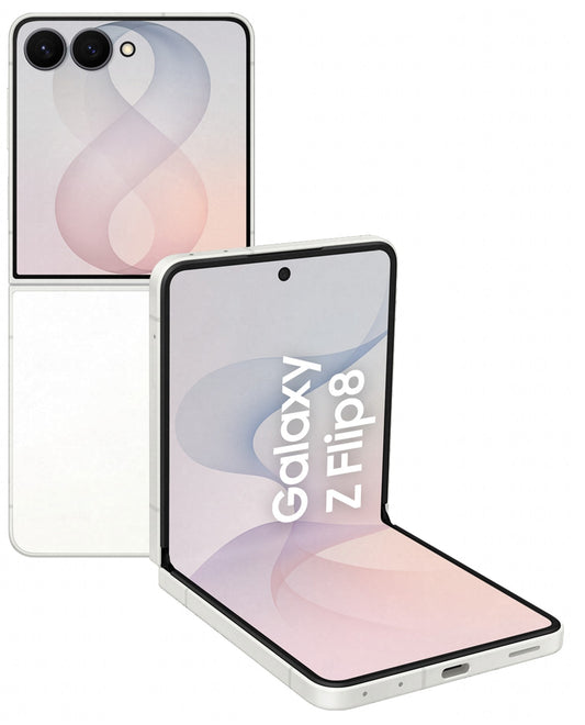 Samsung Galaxy Z Flip8 Cream - 512 GB - 4.300 mAh - Mobiltelefon