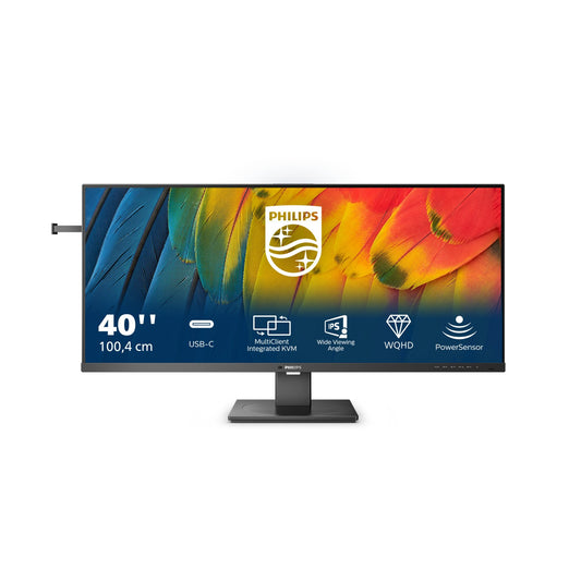 Philips 5000 series 40B1U5600/00 - 101,6 cm (40") - 3440 x 1440 Pixel - Wide Quad HD - LCD - 4 ms - Schwarz - Monitor