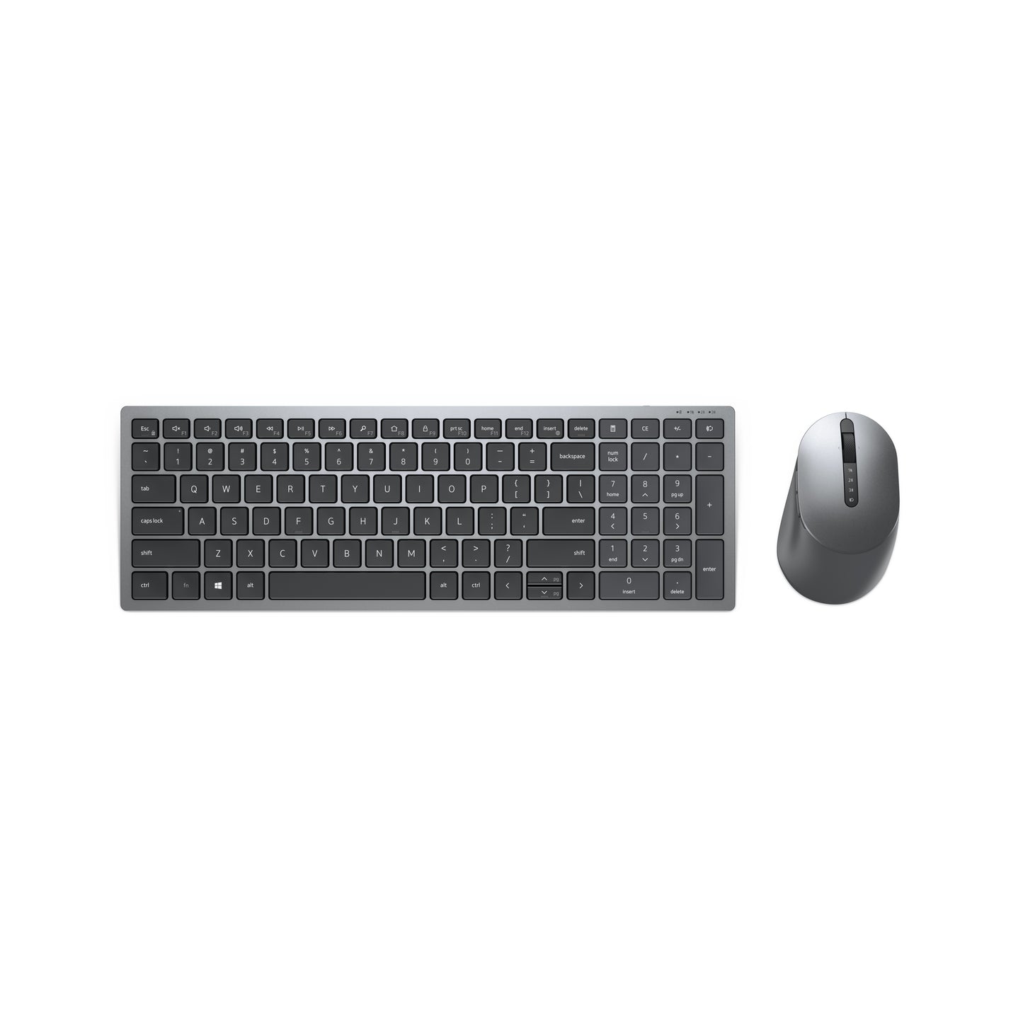 Dell Multi - Device Wireless Keyboard and Mouse - 1.600 dpi - Tastatur