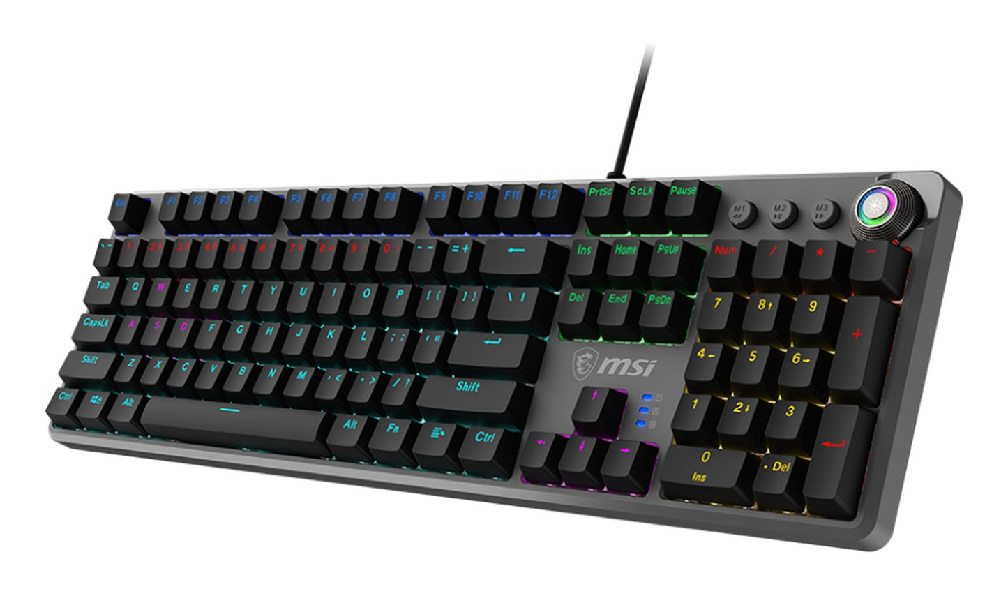 MSI Forge Gk310 - Hotswap - faehig - QWERTY - Tastatur
